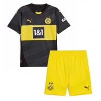 Borussia Dortmund Felix Nmecha #8 Vieras Peliasu Lasten 2024-25 Lyhythihainen (+ Lyhyet housut)